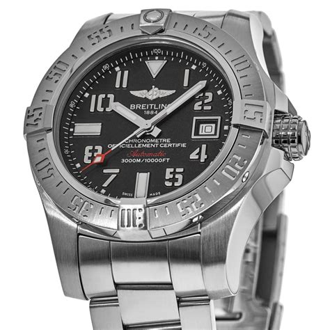 breitling avenger 2 seawolf a1733110|Avenger II Seawolf Stainless steel .